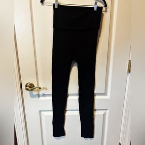 Just Tees Micro Ribbed Thick Long Leggings Never Worn